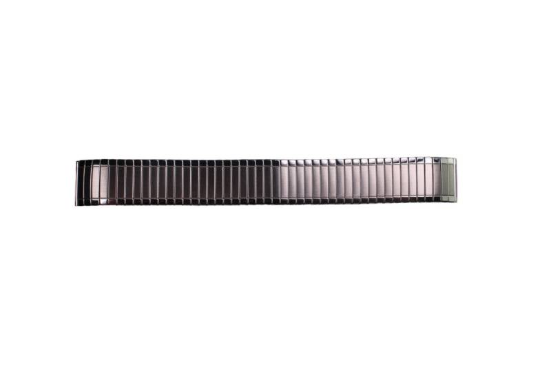 Eichmüller Uhrenring Uhrenband/ Zugband Silber 20mm, (2-tlg), Echt Leder von Eichmüller