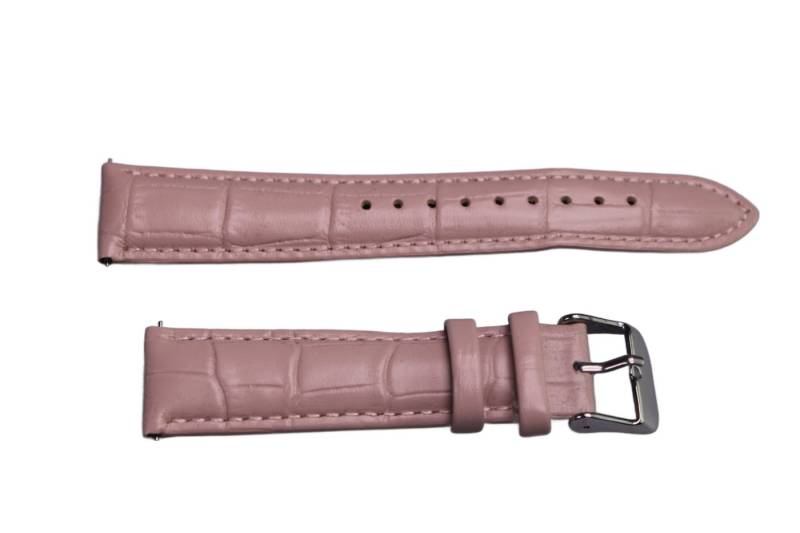 Eichmüller Uhrenring Uhrenband Beige 20 mm, (2-tlg), Echt Leder von Eichmüller