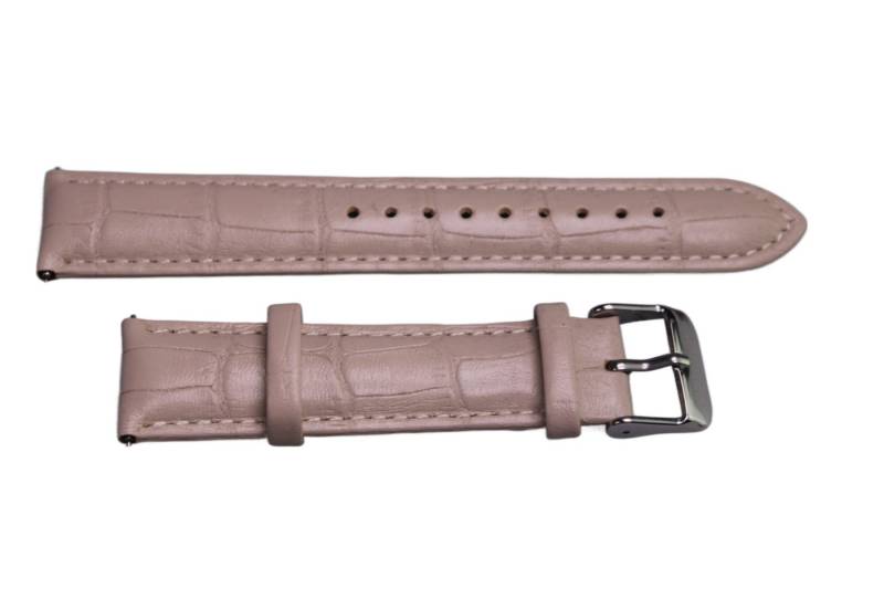 Eichmüller Uhrenring Uhrenband Grau 20 mm, (2-tlg), Echt Leder von Eichmüller