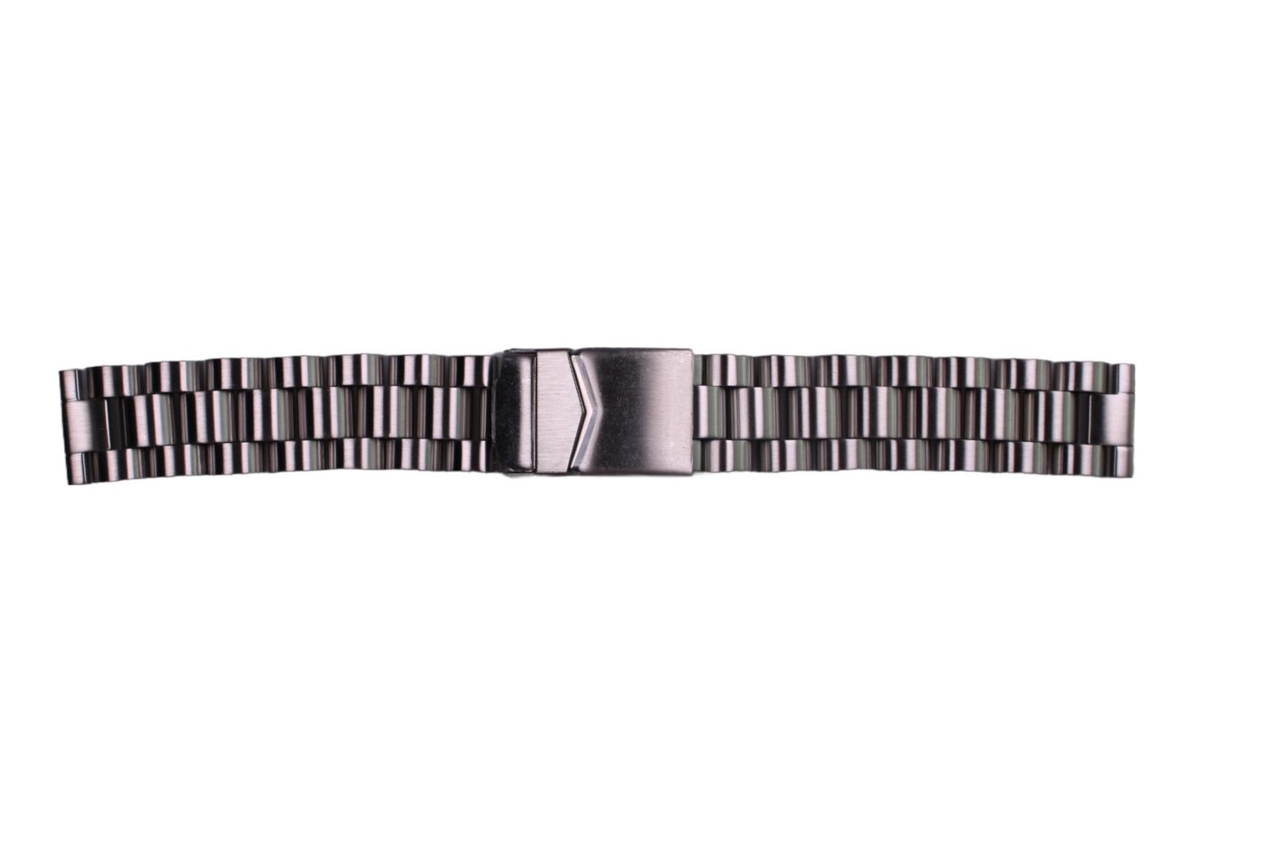 Eichmüller Uhrenring Uhrenband Silber 20mm, (2-tlg), Echt Leder von Eichmüller