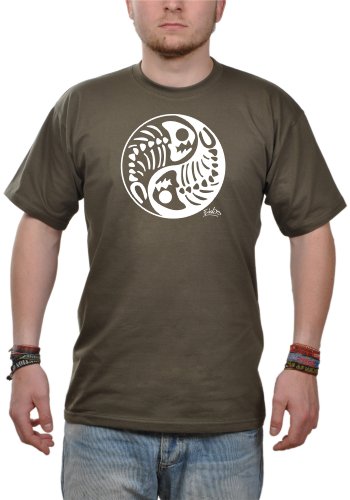 Eidos T-Shirt Herren Yin Yang - Khaki XXL von Eidos