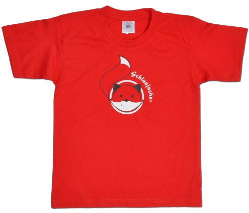 Eidos T-Shirt Kinder Schlaufuchs - rot 122 von Eidos