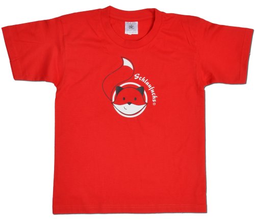 Eidos T-Shirt Kinder Schlaufuchs - rot 134 von Eidos