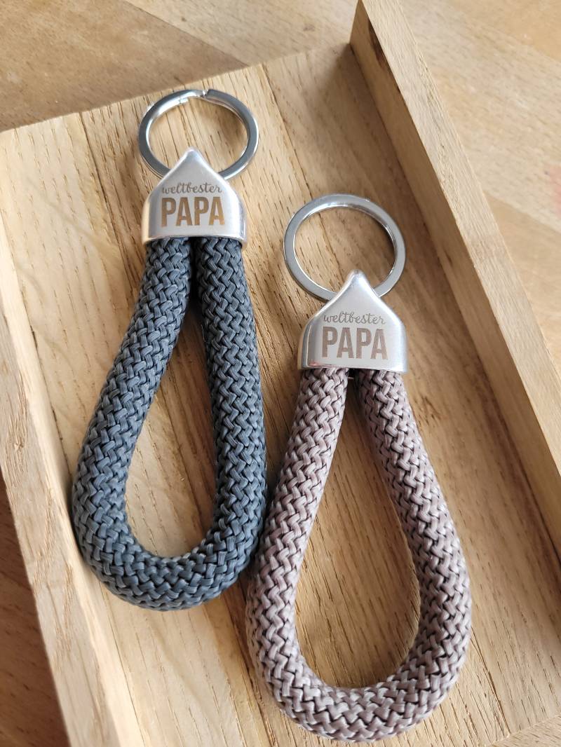 Vatertag | Papa Vatertagsgeschenk Schlüsselanhänger Geschenk Segelseil 10mm Xxl Bester von Eifelbrise