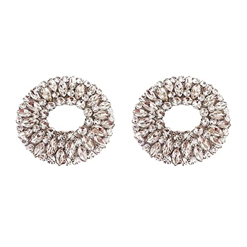 Eighosee 1 Paar Schnalle Strass Brosche Damen Tasche Anhänger Schuhclips Braut Zubehör Schuhclips Schuhclips Eighosee 1 Paar Schnalle Strass Brosche Damen Tasche Anhänger Schuhclips Braut Zubehör Schuhclips Schuhclips von Eighosee