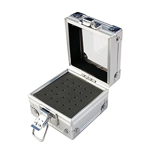 Eighosee 25 LöCher Nagelbohrer Schleifbit Halter Box Display AufbewahrungsbehäLter Nagelpolierkopf StäNder Metall Organizer Fall Eighosee 25 LöCher Nagelbohrer Schleifbit Halter Box Display AufbewahrungsbehäLter Nagelpolierkopf StäNder Metall Organizer Fall von Eighosee