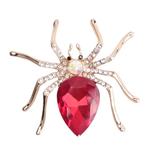 Eighosee Mode-Legierung Spider Crystal Brosche Fuer Damen Kleider oder Damenmode von Eighosee