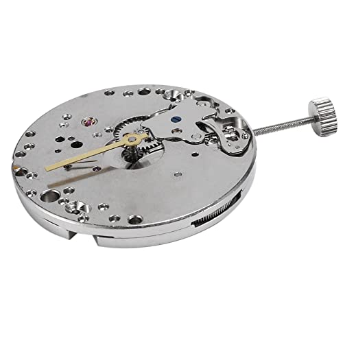 Yessetry 1Pcs Uhr Bewegung 17 Juwelen Mechanische 6497 Handaufzug Bewegung Fit für Herren Uhr Armbanduhr Männer, silber von Eighosee