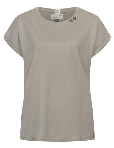 Eight 2 Nine Damen T-Shirt LETN-064 Loose Fit Kurzarmshirt Slate Grey L von Eight 2 Nine