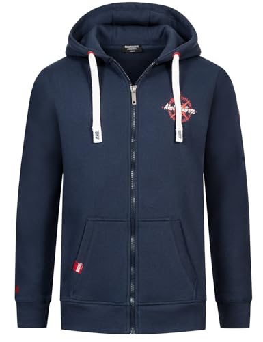 Eight 2 Nine Herren Kapuzen-Sweatjacke AHOI Matrose LETN-092 Statement Maritim Navy L von Eight 2 Nine