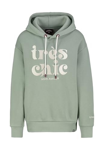 Eight 2 Nine Sublevel Damen Hoodie Kapuzenpullover mit Stickereien Oversize middle-green S von Eight 2 Nine