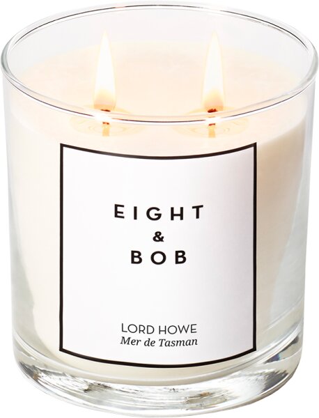 Eight & Bob Lord Howe Kerze inkl. Kerzenhalter 600 g von Eight & Bob