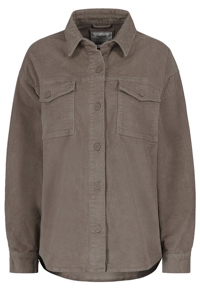 Eight2Nine Blouson Cord-Design mit Taschen und Knopfverschluss (1-St) D60002M11048_Jacket von Eight2Nine