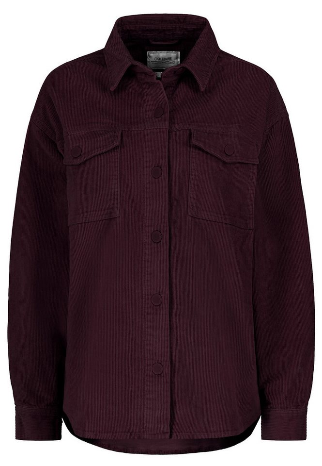 Eight2Nine Blouson Cord-Design mit Taschen und Knopfverschluss (1-St) D60002M11048_Jacket von Eight2Nine