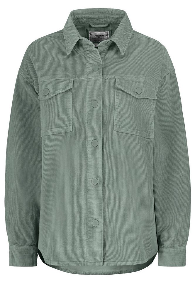 Eight2Nine Blouson Cord-Design mit Taschen und Knopfverschluss (1-St) D60002M11048_Jacket von Eight2Nine