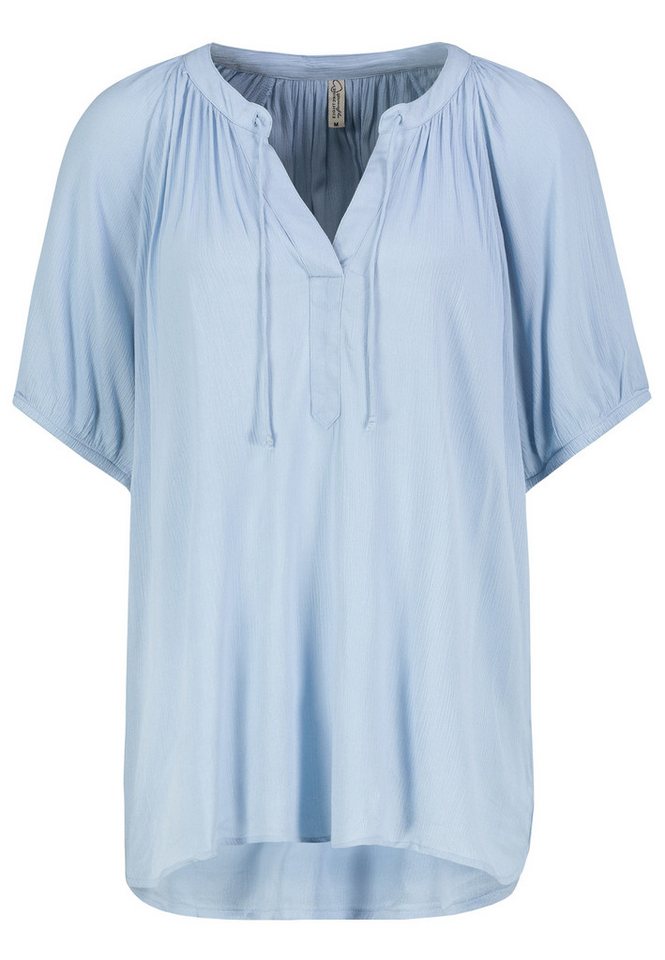 Eight2Nine Blusenshirt Elegantes Oberteil mit V-Ausschnitt und Knopfleiste Crinkle Crèpe Shirt Eight2Nine Blusenshirt Elegantes Oberteil mit V-Ausschnitt und Knopfleiste Crinkle Crèpe Shirt von Eight2Nine