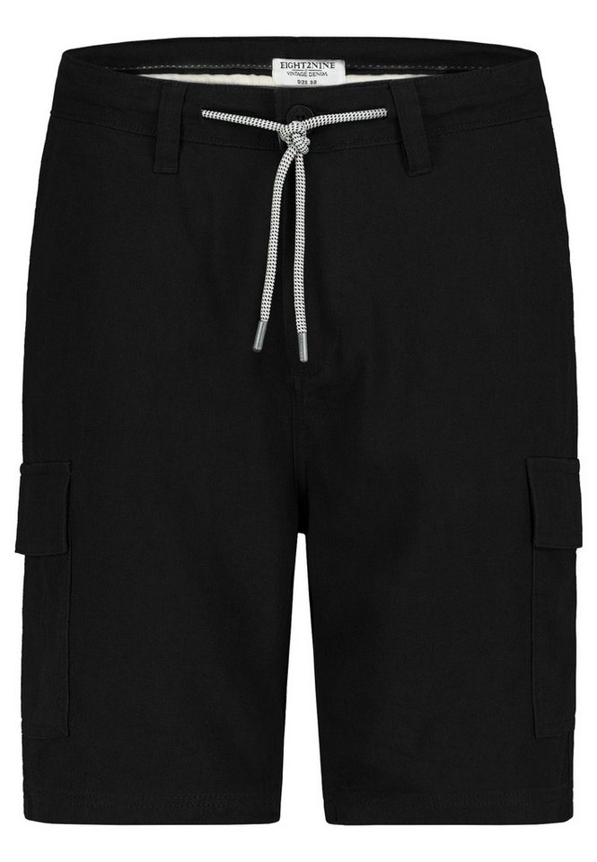 Eight2Nine Cargoshorts Vintage-Style mit viel Stauraum Line Shorts von Eight2Nine