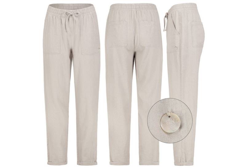 Eight2Nine Chinos Eight2nine Damen Leinen Hose Leinenhose Regular Freizeithose Sommer von Eight2Nine