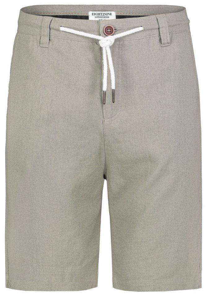 Eight2Nine Chinoshorts Modernes Design mit Kordelzug und Metallenden HAKA Chinoshorts von Eight2Nine