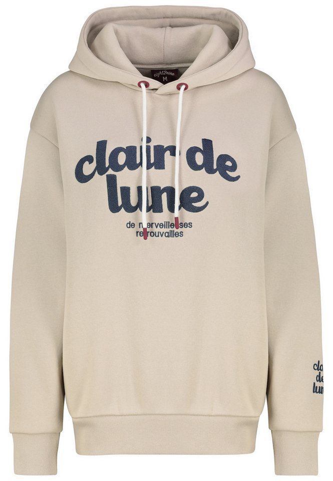 Eight2Nine Hoodie Moderner Frontprint (1-tlg) EIGHT2NINE Hoodie von Eight2Nine