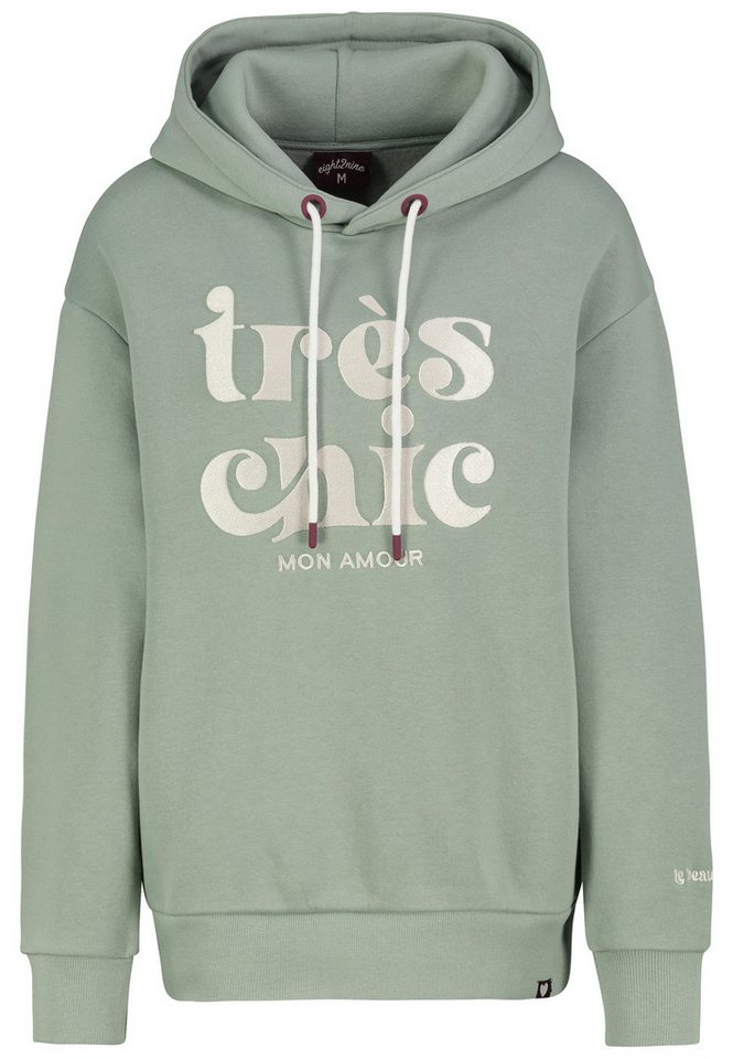 Eight2Nine Hoodie Moderner Frontprint (1-tlg) EIGHT2NINE Hoodie von Eight2Nine