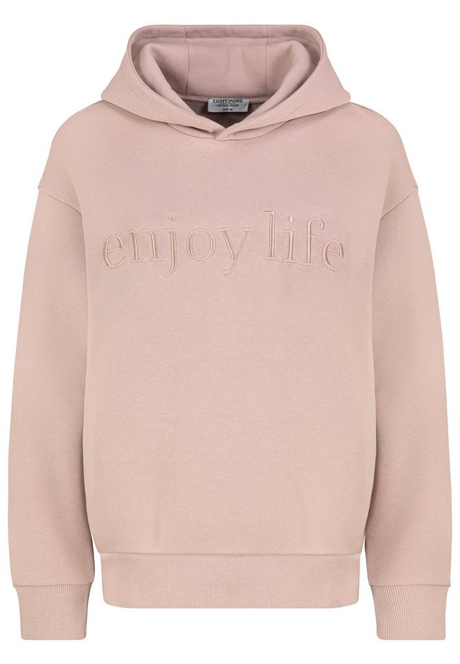 Eight2Nine Kapuzenpullover Damen Hoodie Kapuzenpullover Oversize Sweater, Kapuzensweatshirt mit seitl. Eingrifftaschen von Eight2Nine