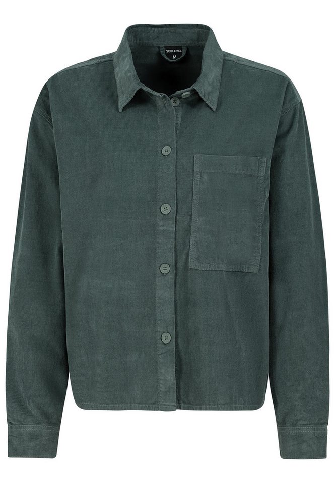 Eight2Nine Langarmbluse DOB Oversize Hemdjacke, große aufge 12400 von Eight2Nine