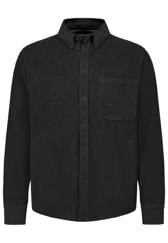 Eight2Nine Langarmhemd - CORDUROY SHIRT - S bis XXL - für Männer - Größe XL - grau von Eight2Nine