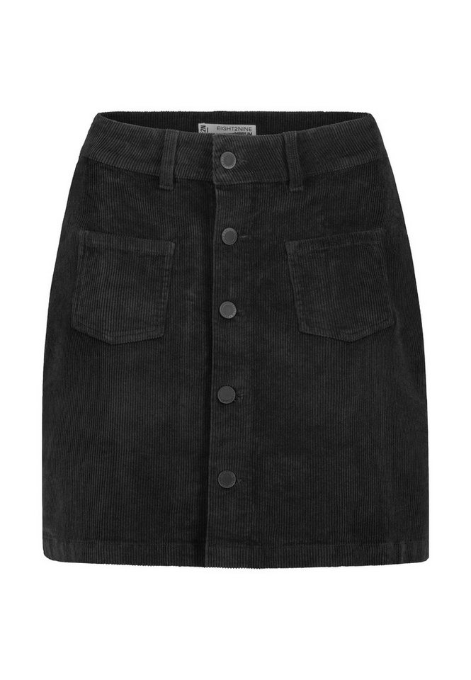Eight2Nine Minirock Damen Mini Cordrock aufgesetzte Taschen und Kopfle Eight2Nine Minirock Damen Mini Cordrock aufgesetzte Taschen und Kopfle von Eight2Nine