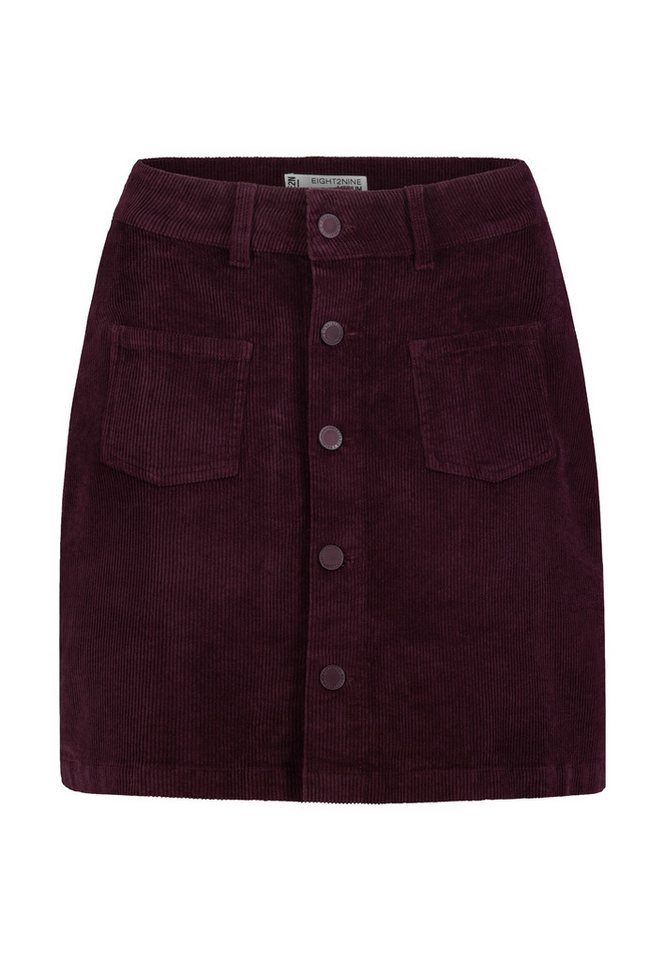 Eight2Nine Minirock Damen Mini Cordrock aufgesetzte Taschen und Kopfle Eight2Nine Minirock Damen Mini Cordrock aufgesetzte Taschen und Kopfle von Eight2Nine
