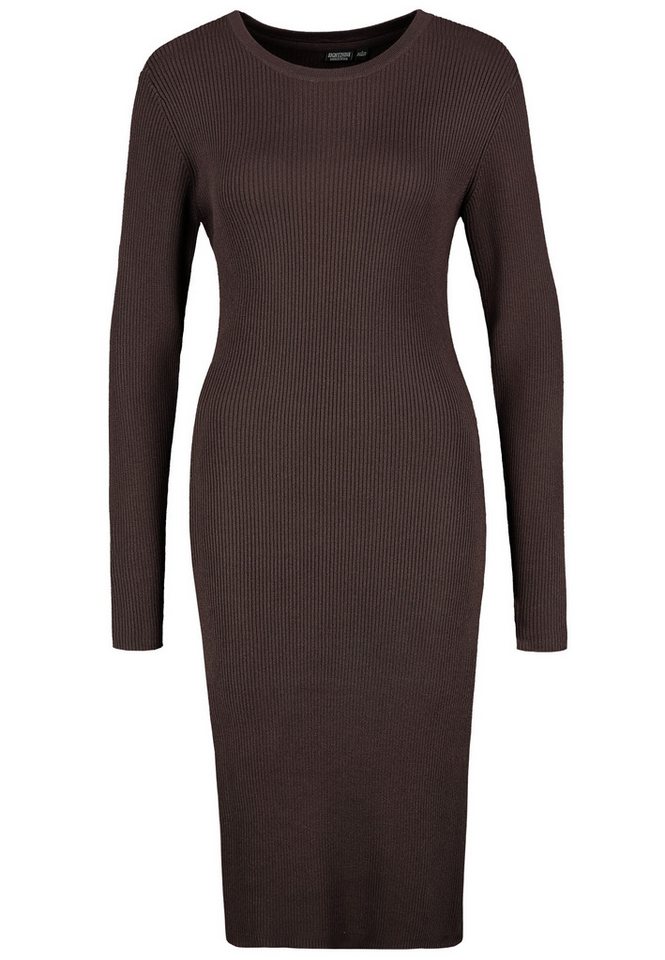 Eight2Nine Shirtkleid Geripptes, figurbetontes Outfit mit langen Ärmeln (lang, 1-tlg) D93050Z30372A_Dresses von Eight2Nine