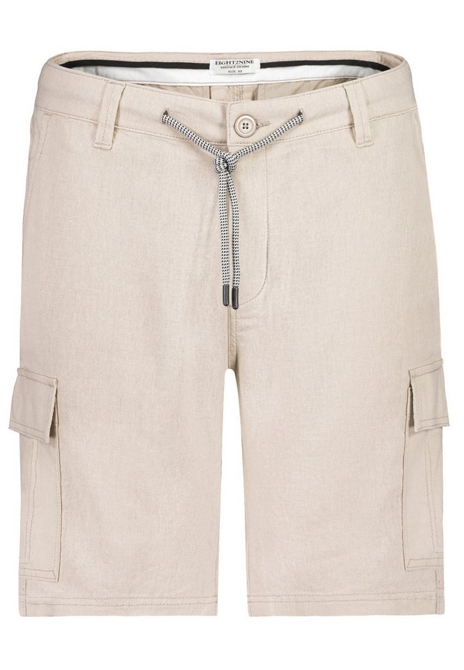 Eight2Nine Shorts Leinen Cargoshorts von Eight2Nine