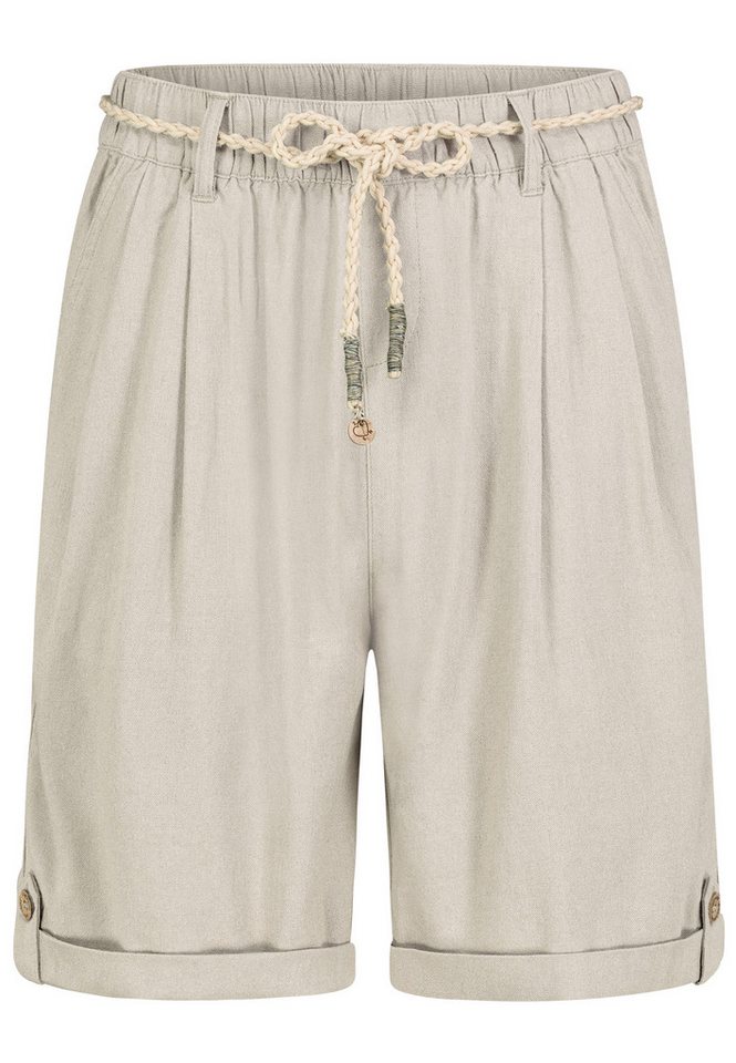 Eight2Nine Shorts Damen Stoffbermuda mit Kordelgürtel Sommerhose, Bermudashorts, kurze Chinohose von Eight2Nine