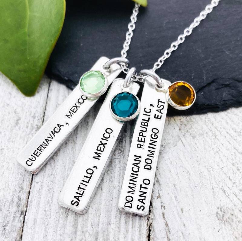 Halskette Für Mehrere Missionare Missionary Mom Lds Schmuck Handgestempeltes Metall By Eight9 Designs von Eight9Designs