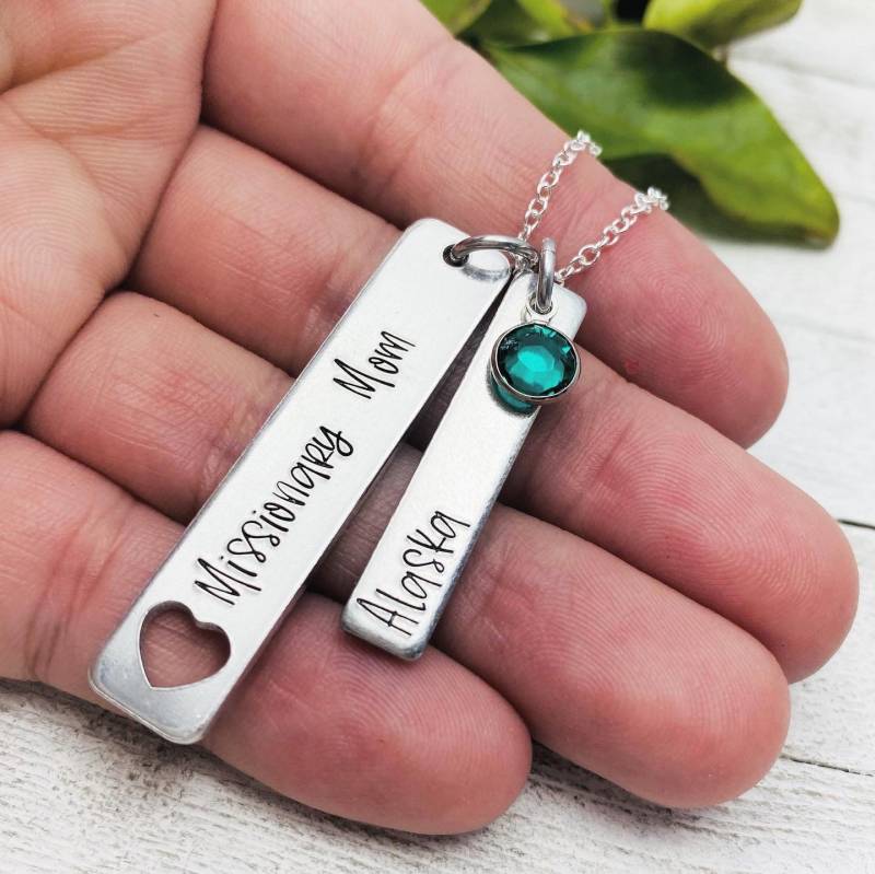 Halskette Für Mehrere Missionarinnen Missionary Mom Lds Schmuck Von Eight9 Designs von Eight9Designs