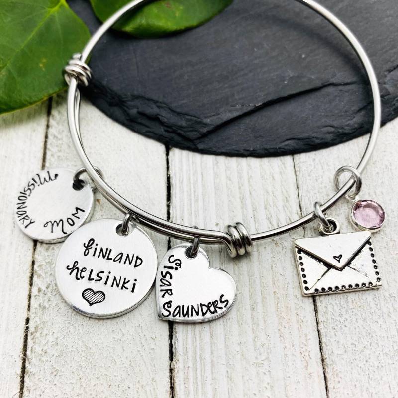 Missionary Mom Oder Custom Titel - Armreif Armbänder Von Eight9 Designs Missionary Mom Oder Custom Titel - Armreif Armbänder Von Eight9 Designs von Eight9Designs