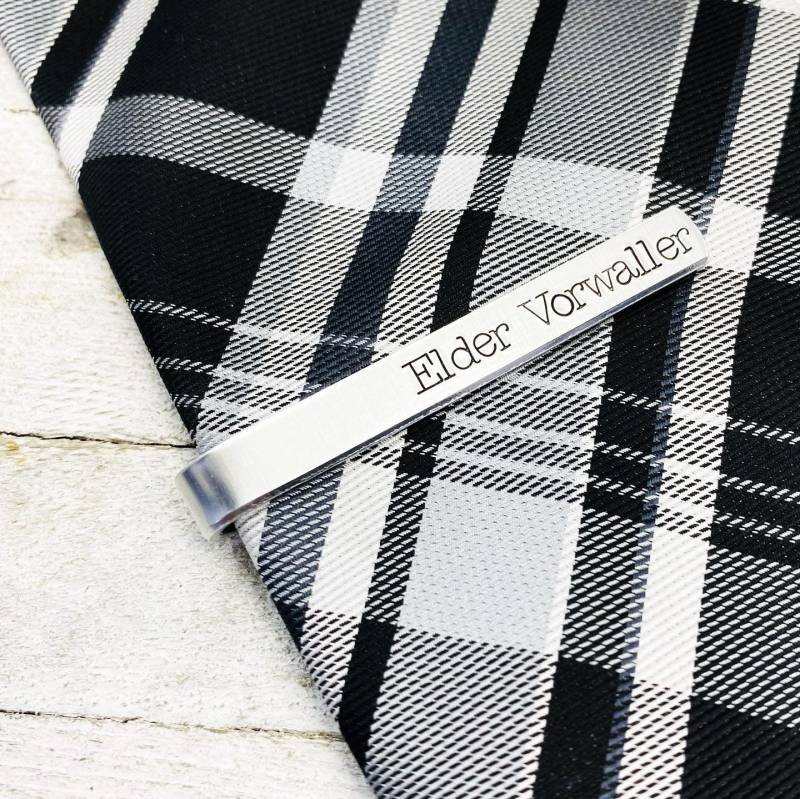 Personalisierte Missionar Krawattennadel - Hand Gestempelt Für Hlt-Missionare Tie Tac Tack Pin von Eight9Designs