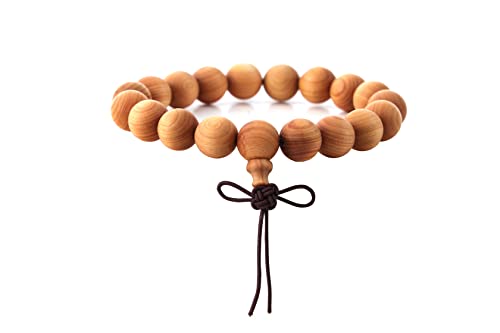 Eigso Natural Wood Beads Stretch Armbänder für Männer Frauen Ebenholz Holz Perlen Armbänder für Frauen Männer von Eigso