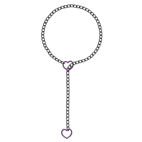 Eigso Unisex Y Lariat Kette Halskette für Frauen Männer Mode Y2K Liebe Herz Choker Kragen für Frau Mann Eigso Unisex Y Lariat Kette Halskette für Frauen Männer Mode Y2K Liebe Herz Choker Kragen für Frau Mann von Eigso