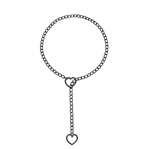 Eigso Frauen Statement Herz Ring Lariat Halskette Halsband Handmade Goth Punk Y Kette Choker Halskette für Frau Mann Eigso Frauen Statement Herz Ring Lariat Halskette Halsband Handmade Goth Punk Y Kette Choker Halskette für Frau Mann von Eigso