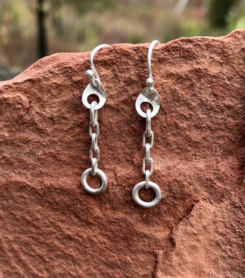 Rock Klettern Anker Kette Ohrringe Rock Klettern Anker Kette Ohrringe von EijaLindsey