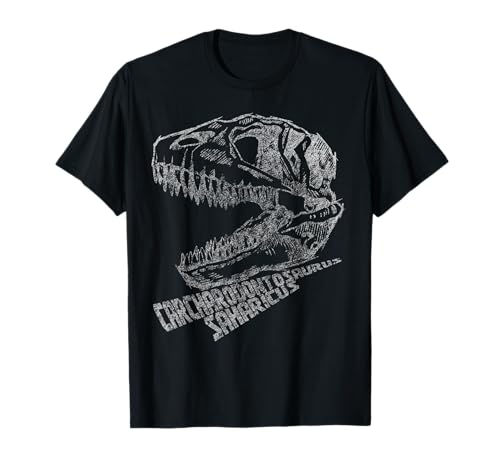 Eikland Dinosaurier Carcharodontosaurus Fossilien Urzeit Gebrüll T-Shirt Schwarz S Klassisch mit Dinosaurier Design Unisex-Kinder, Unisex-Erwachsene Eikland Dinosaurier Carcharodontosaurus Fossilien Urzeit Gebrüll T-Shirt Schwarz S Klassisch mit Dinosaurier Design Unisex-Kinder, Unisex-Erwachsene von Eikland