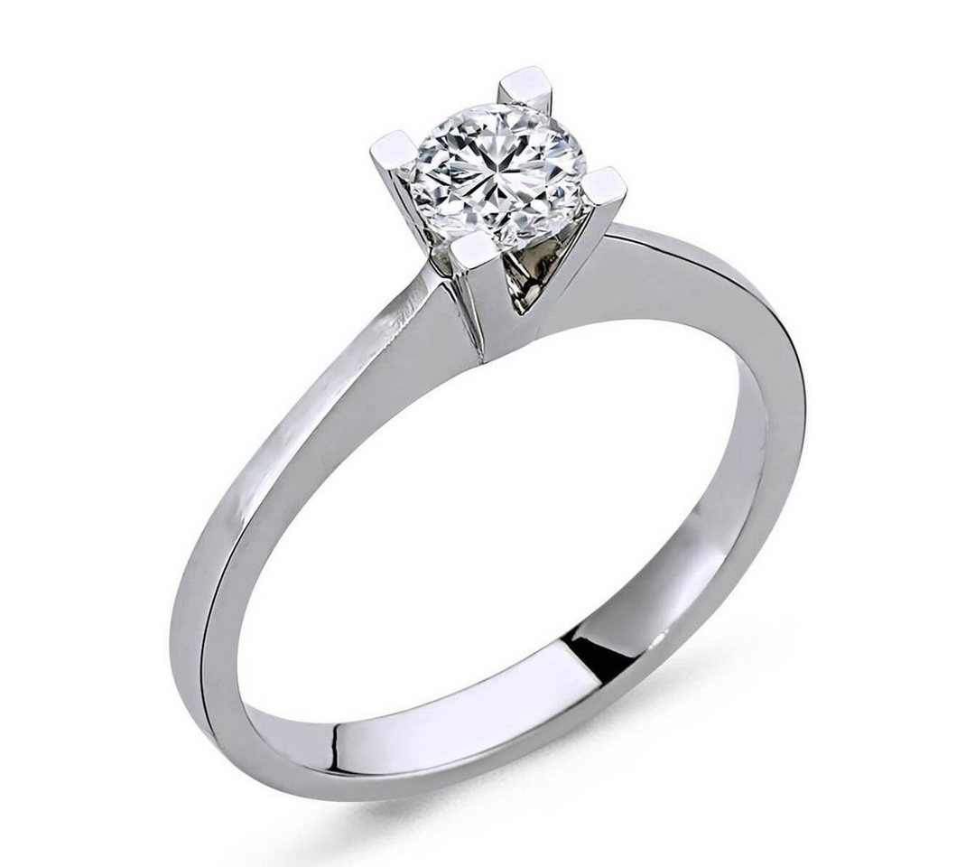 EinStein Diamant Diamantring 0,40 Carat Diamant Solitär Ring Verlobungsring Weißgold, Diamant von EinStein Diamant