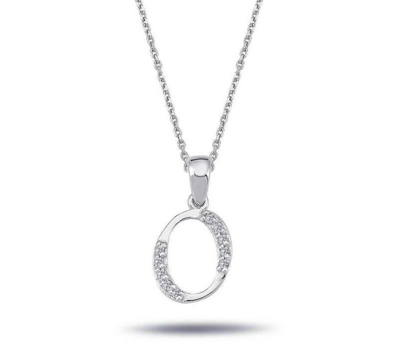 EinStein Diamant Goldkette, Diamant Anhänger mit Kette, Halskette, Collier in 14 Karat Gold von EinStein Diamant