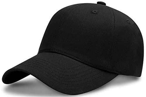 Einaily Baseball Cap Herren Damen Unisex Kappe Verstellbar Baseboard Baseballkappe Mütze Outdoor Baseballkappe Baumwolle atmungsaktive Mütze mit Schirm, Basecap mit integriertem Schweißband von Einaily