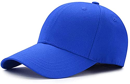 Einaily Unisex Kappe Mütze für Herren, Damen Kappe Outdoor Baseball Cap Verstellbar Erwachsenen Mütze Casual Cool Mode Baseballmütze Flat Hüte atmungsaktive Mütze Hut Cap (Königsblau) von Einaily