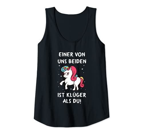 Damen Einer Von Uns Beiden Ist Klüger Als Du Klugscheisser Einhorn Tank Top Damen Einer Von Uns Beiden Ist Klüger Als Du Klugscheisser Einhorn Tank Top von Einer Von Uns Beiden Ist Klüger Als Du Geschenke