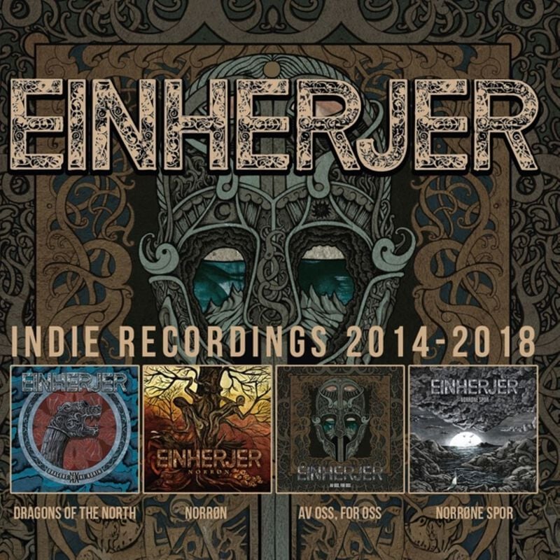 Indie Recordings 2014-2018 von Einherjer - 4-CD (Standard) von Einherjer