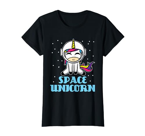 Space Unicorn Einhorn T Shirt Woman & Kids T-Shirt Space Unicorn Einhorn T Shirt Woman & Kids T-Shirt von Einhorn Cute Unicorn Space Animal Tiere T Shirt