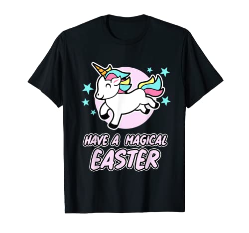 Einhorn Design für Damen zu Ostern - Have a Magical Easter T-Shirt von Einhorn Design für Damen und Herren zu Ostern
